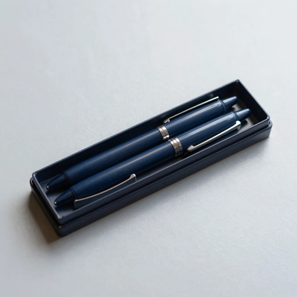 Set Bolígrafos Aluminium Slim